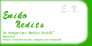 eniko nedits business card